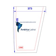 INF PARABRISA ESQ - CAT - 416E - 2059605