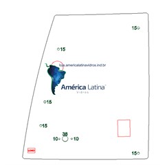 SUPERIOR TRASEIRO ESQ - CAT - 416E - 2059621 / 3259300