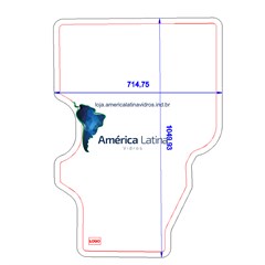 PARABRISA/PORTA - NEW HOLLAND / CASE - L200 / L175 / L160 / 410 SéRIE 3 - 87635930 / 87605330