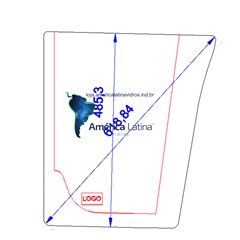 INF PARABRISA ESQ - JCB - 3CX / 4CX - 82780141
