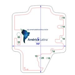 PARABRISA/PORTA REBAIXADA 180M - NEW HOLLAND / CASE - SV300 / L220 / L218 / L318 - 1l220/1