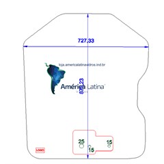 PARABRISA MINI CARREGADEIRA BOBCAT 185S / T110 / 130S / 150S - 6729776