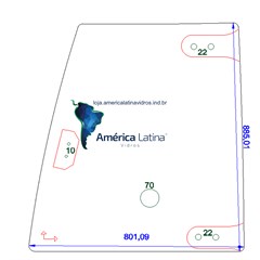 LATERAL SUPERIOR DIR - CASE - 580N / 580 SUPER N - 84261870