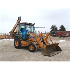 PARABRISA LATERAL DIREITO INFERIOR RETROESCAVADEIRA CASE 580M / 580N / 580 SUPER N - C448609A1