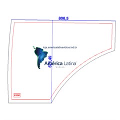 INFERIOR DIREITO RETROESCAVADEIRA CASE 580M - 338428A1