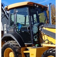 PARABRISA LATERAL DIREITO INFERIOR RETROESCAVADEIRA JOHN DEERE 310K / 310L - T275630