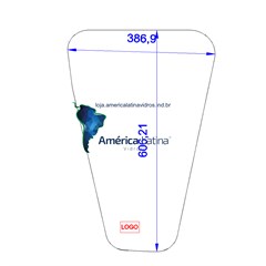 INF PARABRISA ESQ - RANDON RD406B - 219000802
