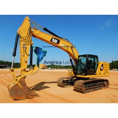 PARABRISA SUPERIOR CENTRAL ESCAVADEIRA HIDR�ULICA CATERPILLAR 320GC - 4865450 / 4865457