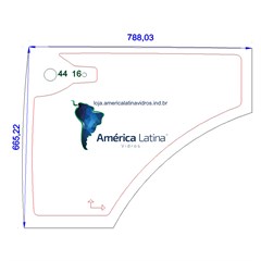 INFERIOR DIREITO RETROESCAVADEIRA CASE 580N - 338426A1