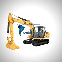 PARABRISA INFERIOR ESCAVADEIRA HIDR�ULICA CATERPILLAR CAT 313 GC / 316 GC / 318 GC