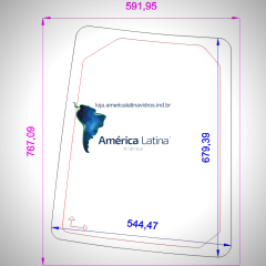 LATERAL TRASEIRA DIR - NEW HOLLAND / CASE - SP2500 / PATRIOT 250 / PATRIOT 350 - 0