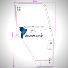 PORTA ESQ QUARTO MOD FABRICADO - NEW HOLLAND - TL / TS / TM - 82019226 / 87314711 / 82036001