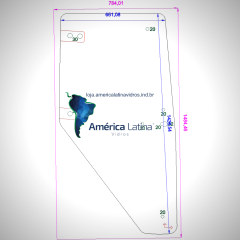 PORTA ESQ (I - AGRALE - BX6150 / BX6180