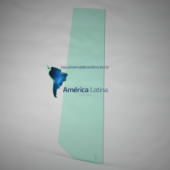 LAT ESQ PARABRISA NA BORRACHA - VOLVO - L50E / L60E / L60C / L50C / L70C / L70D / L70E / L90E - 0