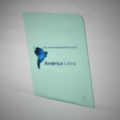 JANELA FIXA/M�VEL FRENTE ESQUERDA MINI CARREGADEIRA CATERPILLAR 226B / 232B