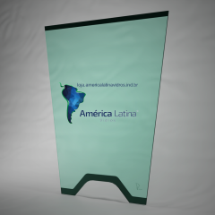 PARABRISA SUPERIOR CENTRAL PÁ CARREGADEIRA KOMATSU WA200-6 - 4189253540