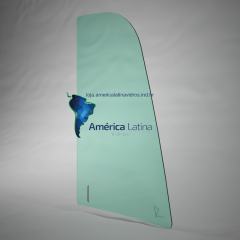 JANELA FIXA/MÓVEL FRENTE ESQUERDA ESCAVADEIRA HIDRÁULICA JCB JS200LC / 333 / E4559 - 333J3904