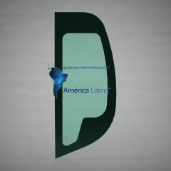 LATERAL TRASEIRA ESQUERDA ESCAVADEIRA HIDRÁULICA HYUNDAI 140LC9 / 180LC9 / 210LC9 / 290LC9 / 320LC9