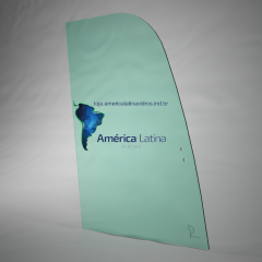 JANELA FIXA/MÓVEL FRENTE ESQUERDA ESCAVADEIRA HIDRÁULICA HYUNDAI 140LC9 / 180LC9 / 210LC9 / 290LC9 /