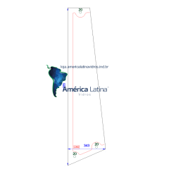 LATERAL DO PARABRISA ESQ