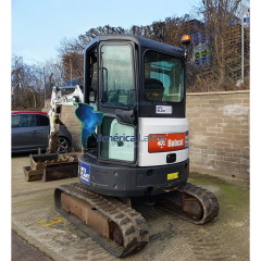 VIGIA MINI ESCAVADEIRA BOBCAT E-26