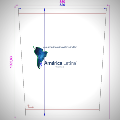 PARABRISA SUPERIOR CENTRAL PÁ CARREGADEIRA LONKING CDM833 / CDM835E
