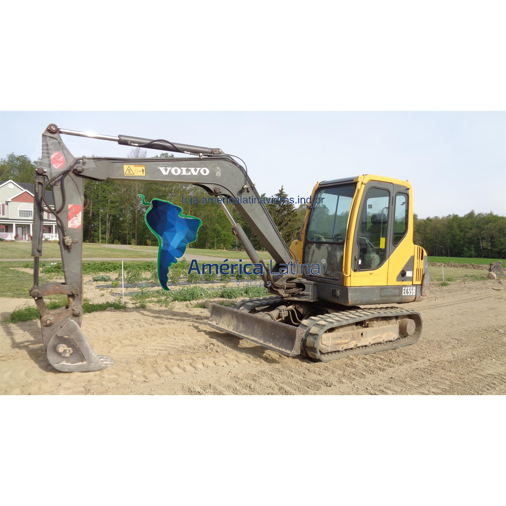 PARABRISA INFERIOR ESCAVADEIRA HIDR�ULICA VOLVO EC55B