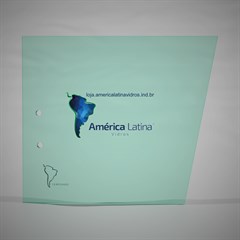 JANELA TRASEIRA DA FRENTE DIREITA MOTONIVELADORA CATERPILLAR 120