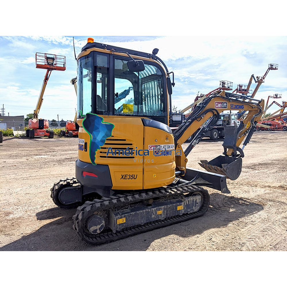 LATERAL TRASEIRA DIREITO ESCAVADEIRA HIDR�ULICA XCMG XE35U - 802141608