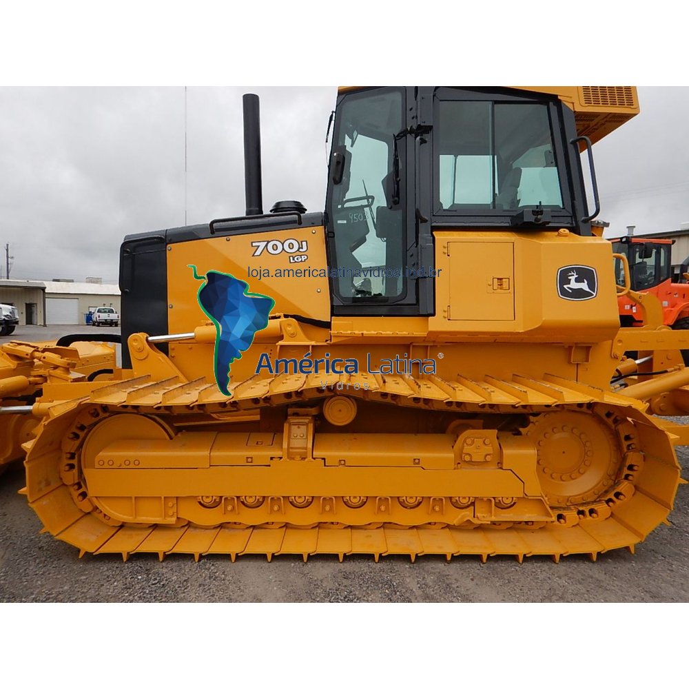 JANELA FIXA/MÓVEL FRENTE ESQUERDA TRATOR DE ESTEIRA JOHN DEERE 700J - T177364