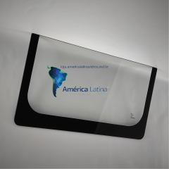 PARABRISA INFERIOR ESCAVADEIRA HIDRÁULICA LIUGONG 908E / 915E / 922E