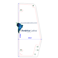 PORTA ESQUERDA PÁ CARREGADEIRA NEW HOLLAND W12D - 84600742 / 47690868