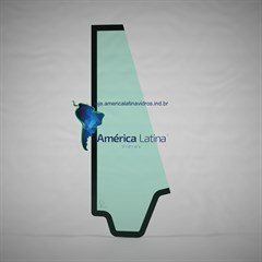 LATERAL DIREITO DO PARABRISA - LIUGONG - 816C