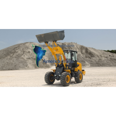 LATERAL ESQUERDO DO PARABRISA - LIUGONG - 816C