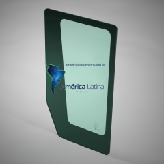 PARABRISA LATERAL ESQUERDO INFERIOR TRATOR CASE / NEW HOLLAND FARMAL 80 / 95 / TD95 / TS6030 / TL201